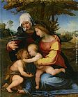 The Madonna and Child in a Landscape with Saint Elizabeth and the Infant Saint John the Baptist by Fra Bartolommeo
